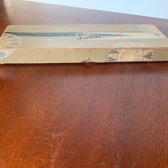 Vintage WISS Pinking Shears Scissors Model C Original Paperwork Box black silver - Picture 15 of 16